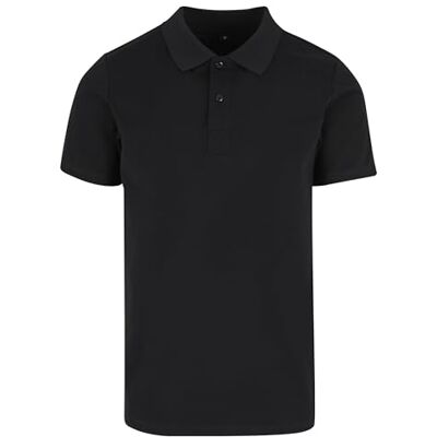Urban Classics T-shirt för män, Sorona Polo Tee tillgänglig, storlekar S 5XL, svart, 3XL Urban Classics T-shirt för män, Sorona Polo Tee tillgänglig, storlekar S 5XL, svart, 3XL
