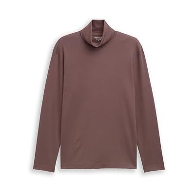 TOM TAILOR Långärmad T-shirt för män, 38833 – väska brun, XL TOM TAILOR Långärmad T-shirt för män, 38833 – väska brun, XL