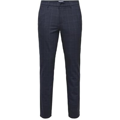 Only & Sons Onsbrad Life Slim Check 0184 byxa Noos, klänning blues, 28W / 34L Only & Sons Onsbrad Life Slim Check 0184 byxa Noos, klänning blues, 28W / 34L