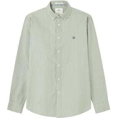 Springfield Oxford basskjorta för män, Vattengrön, M Springfield Oxford basskjorta för män, Vattengrön, M