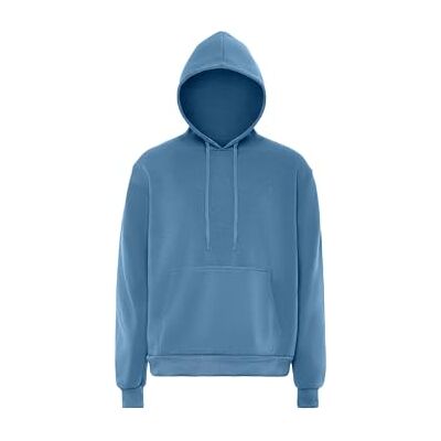 threezy sweatshirt med huva för män, Denimblå, L threezy sweatshirt med huva för män, Denimblå, L