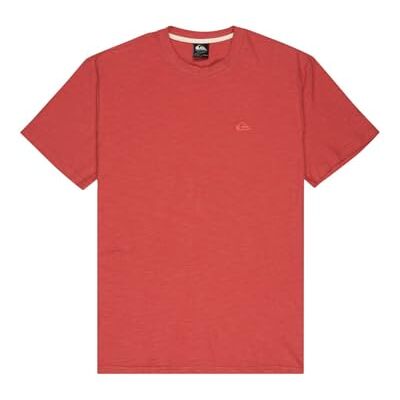 Quiksilver Rosa XL Slub Roundneck kortärmad stickad topp Quiksilver Rosa XL Slub Roundneck kortärmad stickad topp