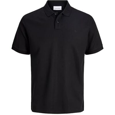 JACK & JONES JACK&JONES JJEAUSTIN Polo SS NOOS, Svart/detalj: klassisk, L JACK & JONES JACK&JONES JJEAUSTIN Polo SS NOOS, Svart/detalj: klassisk, L