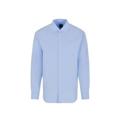 Giorgio Armani Men's Utitity Edge, broderad logotyp, vita prickar, normal passform, blå, M, Navy/av vita prickar, M Giorgio Armani Men's Utitity Edge, broderad logotyp, vita prickar, normal passform, blå, M, Navy/av vita prickar, M