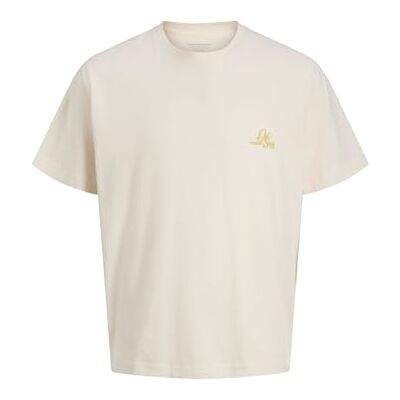 JACK & JONES Jorgramercy Back Graphic Tee Ss Cn, Antik vit, XL JACK & JONES Jorgramercy Back Graphic Tee Ss Cn, Antik vit, XL