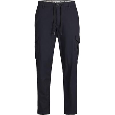 JACK & JONES Herr Jpstace Jjsummer Cargo 12253108 Byxor, Dark Navy, 32W / 32L JACK & JONES Herr Jpstace Jjsummer Cargo 12253108 Byxor, Dark Navy, 32W / 32L