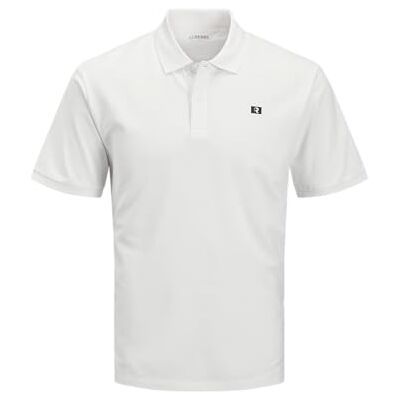JJ REBEL Jrebflag Rebel Logo Polo Ss, Vit, M JJ REBEL Jrebflag Rebel Logo Polo Ss, Vit, M