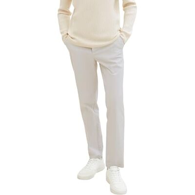 TOM TAILOR Denim herr avslappnade tapered byxor, 27609 – Cold beige, 28W / 32L TOM TAILOR Denim herr avslappnade tapered byxor, 27609 – Cold beige, 28W / 32L