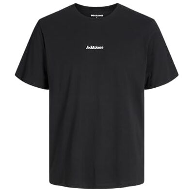 JACK & JONES Jjmine Tee Ss Crew Neck, svart, M JACK & JONES Jjmine Tee Ss Crew Neck, svart, M