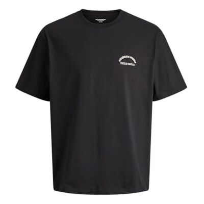 JACK & JONES Jormeadows Graphic Back Tee Ss Cre Pls – plus size, svart, 5XL JACK & JONES Jormeadows Graphic Back Tee Ss Cre Pls – plus size, svart, 5XL