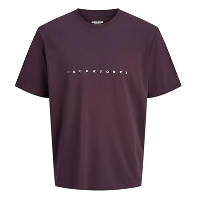 JACK & JONES Jjestar Jj Tee Ss Noos Pls – plus size, Plum Perfect, 6XL JACK & JONES Jjestar Jj Tee Ss Noos Pls – plus size, Plum Perfect, 6XL
