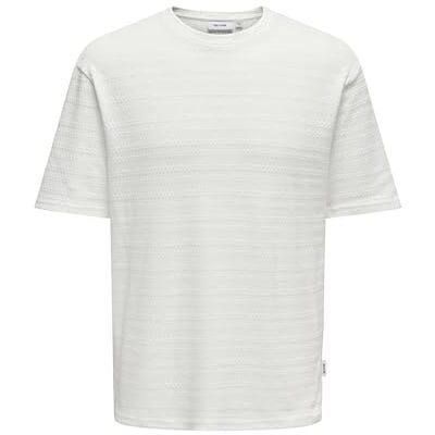 Only & Sons ONSGIVO REG 12 SS Crew Knit NOOS, Molndansare, M Only & Sons ONSGIVO REG 12 SS Crew Knit NOOS, Molndansare, M