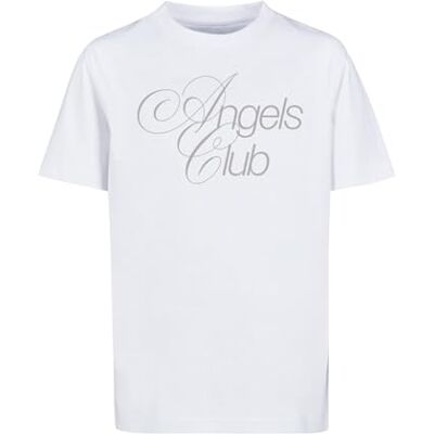 Herr Mtk287-The Angels Club Tee T-Shirt, Vit, 146-152, Vitt, 146-152 Herr Mtk287-The Angels Club Tee T-Shirt, Vit, 146-152, Vitt, 146-152