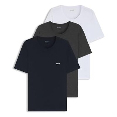 Boss T-shirt för män, 3-pack klassisk, Open Miscellaneous 961, M Boss T-shirt för män, 3-pack klassisk, Open Miscellaneous 961, M