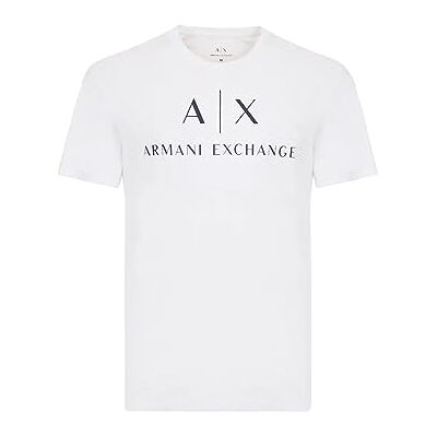 Giorgio Armani T-shirt för män 8nztcj, Vit, L Giorgio Armani T-shirt för män 8nztcj, Vit, L