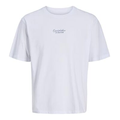 JACK & JONES Herr Jjart Tryck Tee Ss Crew Neck ljusvit, XS, Kritvit, XS JACK & JONES Herr Jjart Tryck Tee Ss Crew Neck ljusvit, XS, Kritvit, XS