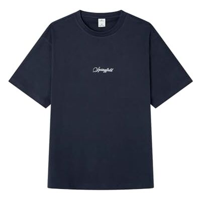 Springfield T-shirt för män, Mörkblå, M Springfield T-shirt för män, Mörkblå, M