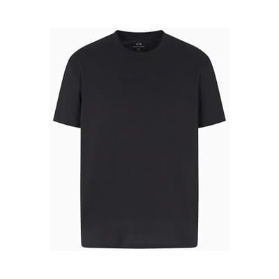 Giorgio Armani mäns kortärmad bokstäver logotyp på framsidan t-shirt svart L, svart, L Giorgio Armani mäns kortärmad bokstäver logotyp på framsidan t-shirt svart L, svart, L