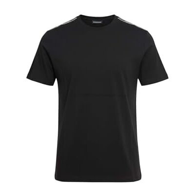 Giorgio Armani Herr LOGOTAPE rund hals T-shirt svart L Giorgio Armani Herr LOGOTAPE rund hals T-shirt svart L