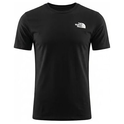 THE NORTH FACE Vertical Regular Short Sleeve-Grap T-tröja för män, Tnf Black, L THE NORTH FACE Vertical Regular Short Sleeve-Grap T-tröja för män, Tnf Black, L