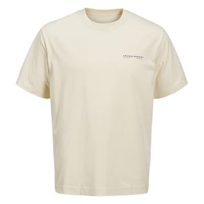 JACK & JONES herr Jcocalma Back Print Tee Ss Crew Neck, Söt majs, L JACK & JONES herr Jcocalma Back Print Tee Ss Crew Neck, Söt majs, L