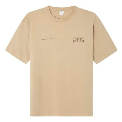 Springfield T-shirt för män, Standard beige, L Springfield T-shirt för män, Standard beige, L