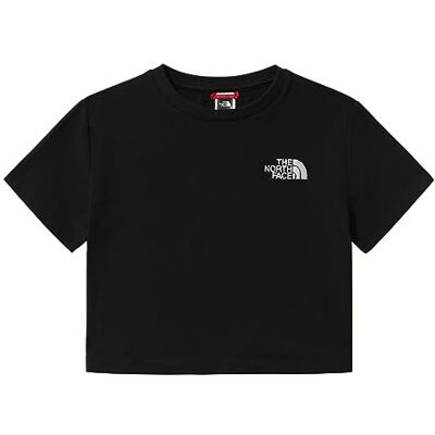 THE NORTH FACE S/S Essential Cropped Slim T-tröja för kvinnor Tnf Black L THE NORTH FACE S/S Essential Cropped Slim T-tröja för kvinnor Tnf Black L