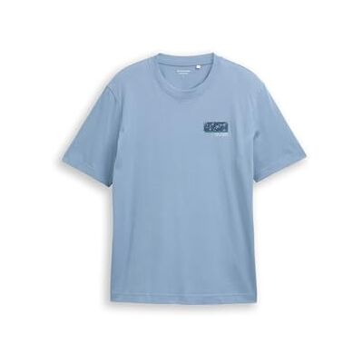 TOM TAILOR T-shirt för män, 28800 – Faded Denim Blue, 3XL TOM TAILOR T-shirt för män, 28800 – Faded Denim Blue, 3XL