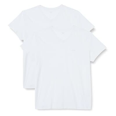 GANT V-ringad T-shirt för män, 2-pack underkläder, vit, standard (2-pack), Vit, one size GANT V-ringad T-shirt för män, 2-pack underkläder, vit, standard (2-pack), Vit, one size