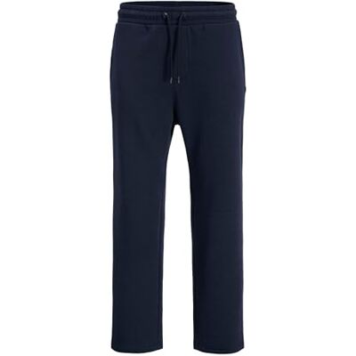 JACK & JONES Jpstkane Bradley Uncuffed SWT Pants Noos, marinblå blazer, L JACK & JONES Jpstkane Bradley Uncuffed SWT Pants Noos, marinblå blazer, L