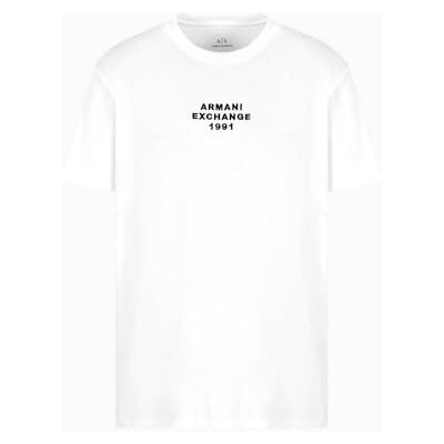 Giorgio Armani Men's Utility Edge, broderad logotyp, normal passform, vit, L, Vit, L Giorgio Armani Men's Utility Edge, broderad logotyp, normal passform, vit, L, Vit, L