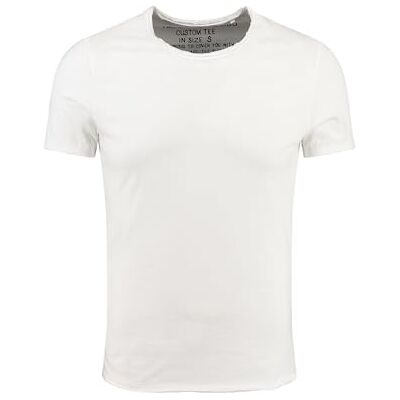 KEY LARGO Herr Bread New Round T-shirt, Vit (1 000 st), 3XL KEY LARGO Herr Bread New Round T-shirt, Vit (1 000 st), 3XL