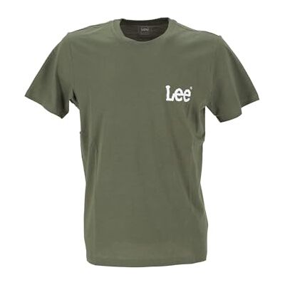 Lee herr medium wobbly T-shirt, olivgrove, L Lee herr medium wobbly T-shirt, olivgrove, L