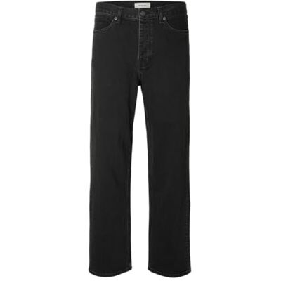 SELECTED HOMME SELECTED FEMME Slh220-Loose Ben Kori-jeans Noos, Svart denim, 34W / 32L SELECTED HOMME SELECTED FEMME Slh220-Loose Ben Kori-jeans Noos, Svart denim, 34W / 32L