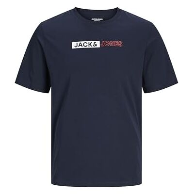 JACK & JONES JJECORP Logo Tee Play SS O-Neck NOOS, Marinblazer/tryck: lek 5, M JACK & JONES JJECORP Logo Tee Play SS O-Neck NOOS, Marinblazer/tryck: lek 5, M
