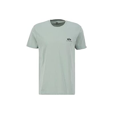 Alpha Industries Basic T Small Logo T-shirt för män Dusty Green Alpha Industries Basic T Small Logo T-shirt för män Dusty Green