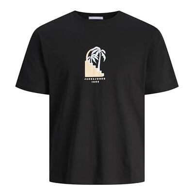 JACK & JONES JACK&JONES JORMARBELLA Front Tee SS Crew Neck, svart, S JACK & JONES JACK&JONES JORMARBELLA Front Tee SS Crew Neck, svart, S