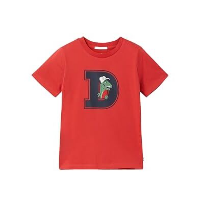 TOM TAILOR pojkar barn t-shirt med tryck, 36468 – flaming röd, 104-110 TOM TAILOR pojkar barn t-shirt med tryck, 36468 – flaming röd, 104-110
