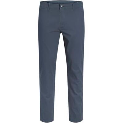 JJ REBEL Jrebmichael Slim Sharp Noos chinobyxor för män, marinblå blazer, 36W x 34L JJ REBEL Jrebmichael Slim Sharp Noos chinobyxor för män, marinblå blazer, 36W x 34L
