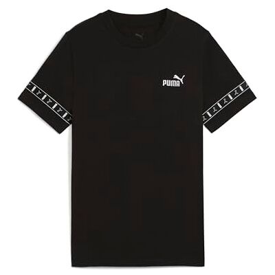 PUMA ESS Tejp layout Tee B svart PUMA ESS Tejp layout Tee B svart