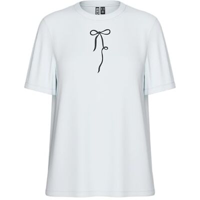 PIECES Pctaya Ss tryckt T-shirt Pwp JRS Bc, Ljus vit, L PIECES Pctaya Ss tryckt T-shirt Pwp JRS Bc, Ljus vit, L