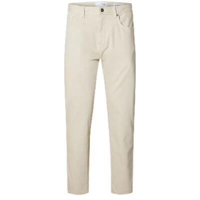 SELECTED HOMME Male Straight Fit Jeans 196, Havregryn, 36W / 34L SELECTED HOMME Male Straight Fit Jeans 196, Havregryn, 36W / 34L