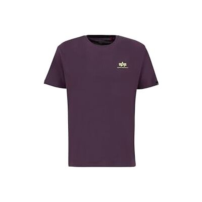 Alpha Industries Backprint T för män, Plum, L Alpha Industries Backprint T för män, Plum, L