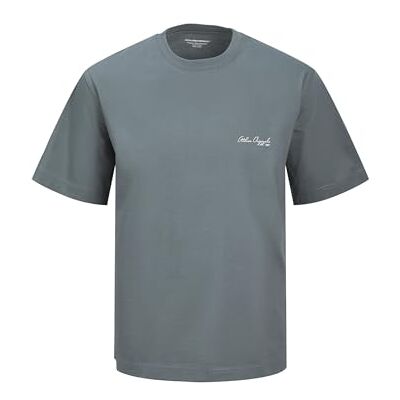 JACK & JONES Jorislington Back Tee Ss Crew Neck Sn, Stormigt väder, L JACK & JONES Jorislington Back Tee Ss Crew Neck Sn, Stormigt väder, L