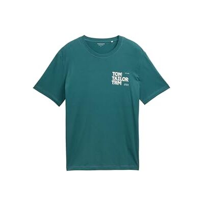 TOM TAILOR T-shirt för män, 14171 – Jaspis grön, L TOM TAILOR T-shirt för män, 14171 – Jaspis grön, L
