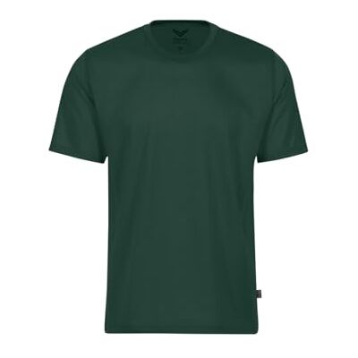 Trigema herr-t-shirt i 100% bomull, Garn, M Trigema herr-t-shirt i 100% bomull, Garn, M