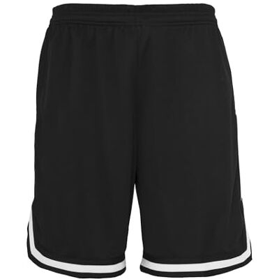 Urban Classics mäns ränder nätshorts, Svart, 3XL Urban Classics mäns ränder nätshorts, Svart, 3XL