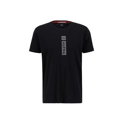 Alpha Industries Alpha Pp T-Shirt För Män Black Alpha Industries Alpha Pp T-Shirt För Män Black