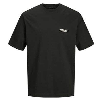 JACK & JONES JACK&JONES JORROXBURY sketch Tee SS Crew Neck, svart, L JACK & JONES JACK&JONES JORROXBURY sketch Tee SS Crew Neck, svart, L