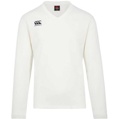 Canterbury Klassisk långärmad cricket overshirt, svart/vit, XS Canterbury Klassisk långärmad cricket overshirt, svart/vit, XS